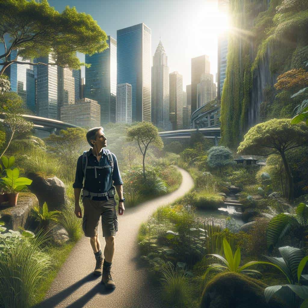 Discover Hidden Trails: A Journey into Urban Hiking in Your City 2 Exploring urban hiking in your city oasis.