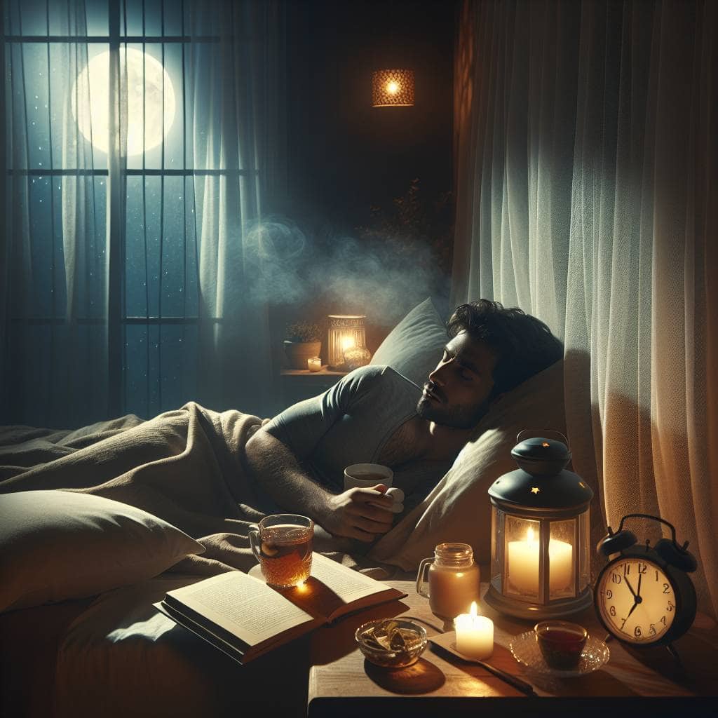 The Art of Midnight Relaxation scene.
