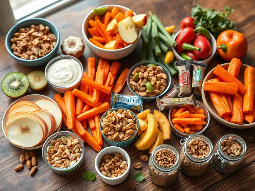Nutritious snacks for healthy eating Nutritious snacks for healthy eating