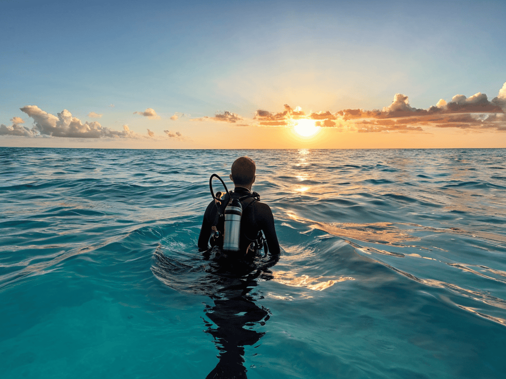 A Beginner's Guide to Your First Liveaboard Scuba Diving Trip 4 Embracing the Depths Scuba Diving Reflection