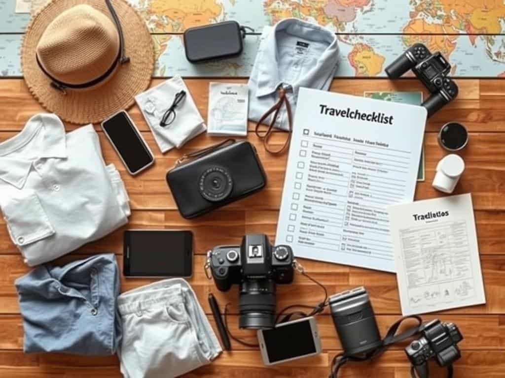 travel checklist travel checklist