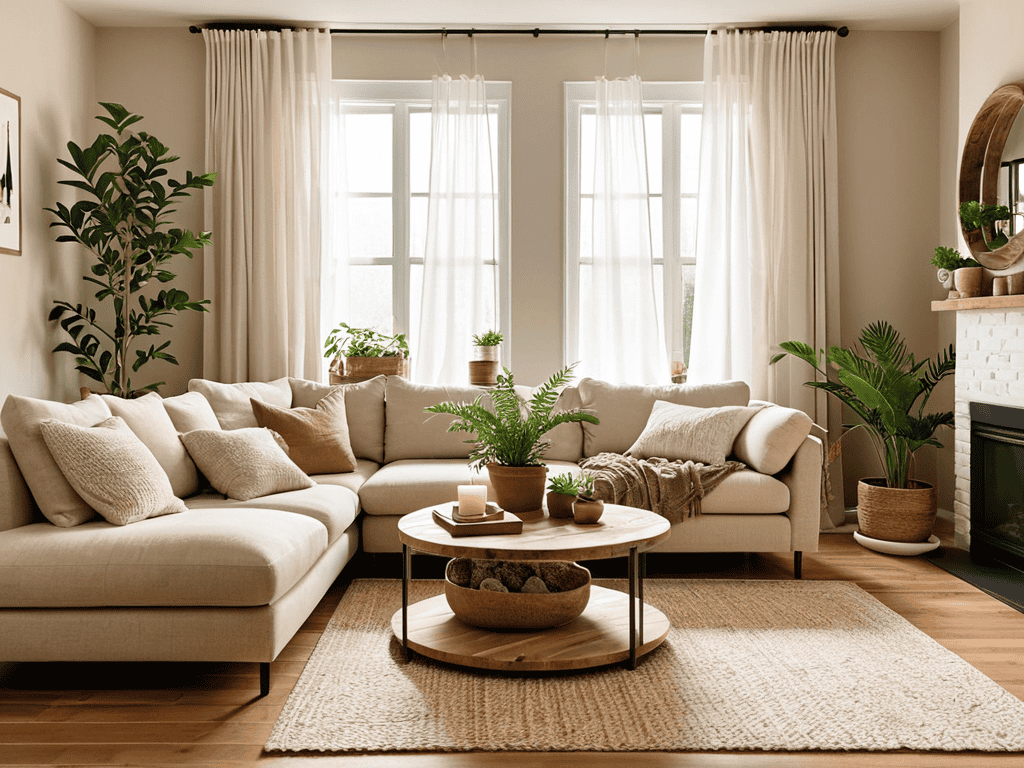 Illuminating Living Room Decor