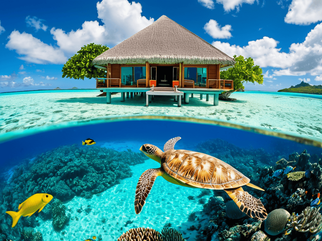 Bora Bora's Overwater Oasis