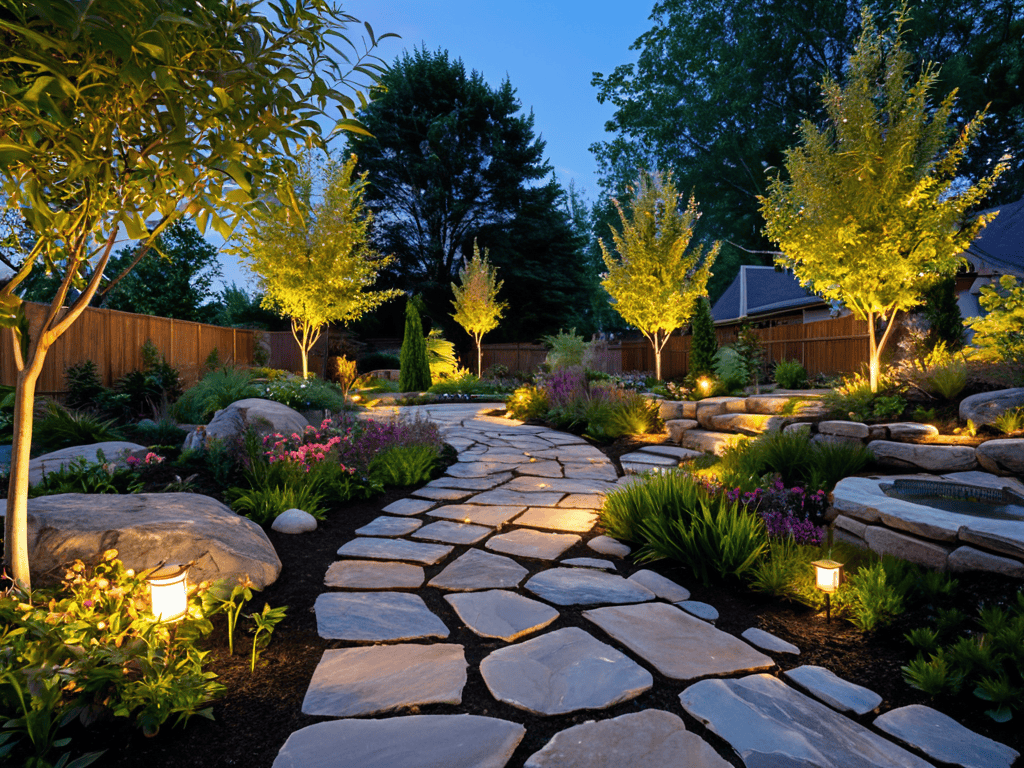 Illuminating Outdoor Oasis Designs