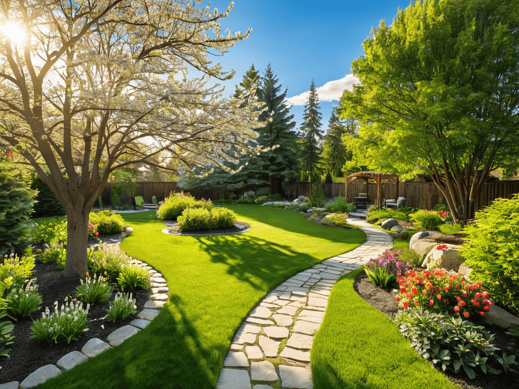 Backyard landscaping inspiration ideas