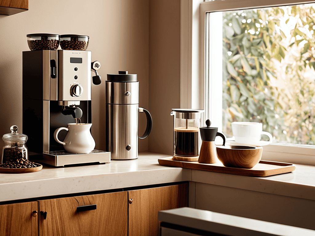 Coffee Station Ideas for small kitchens