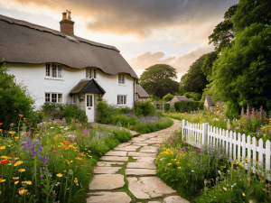 Cottagecore Aesthetic Guide Exterior Scene
