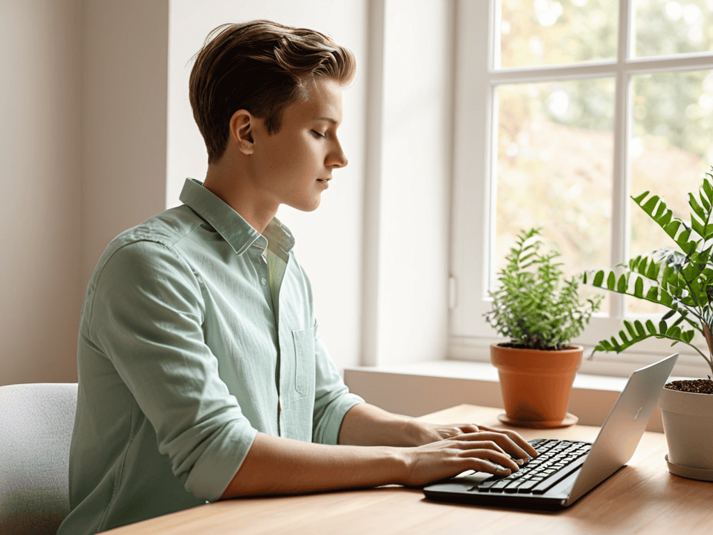 Postural Exercises Desk stretch
