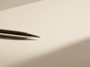 The 'Blank Page' Bravery concept