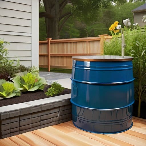 Free Water: Making a Diy Rain Barrel System This Weekend 4 Wrapping It All Up: rain barrel DIY
