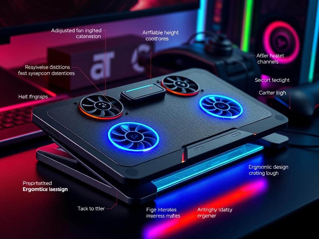 laptop cooling pad specifications