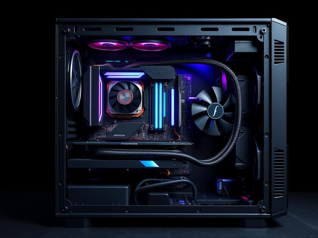 gaming PC CPU and graphics card selection